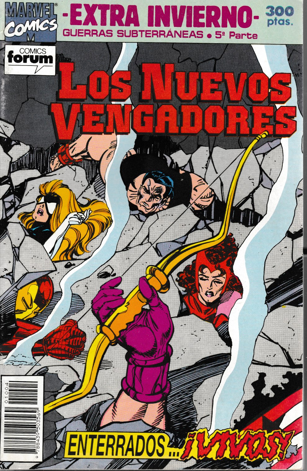 Los Nuevos Vengadores. Forum 1987. Extra 5 (Invierno 1992)