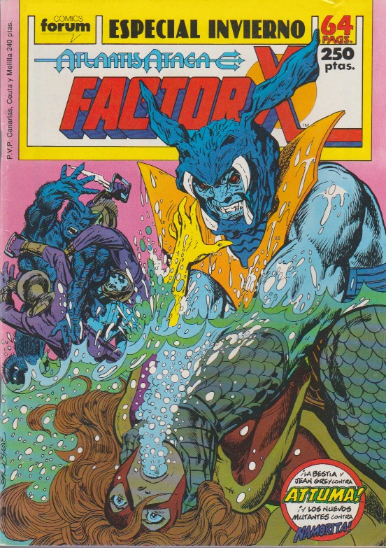Factor X. Forum 1988. Extra 4 (Especial Invierno 1989)