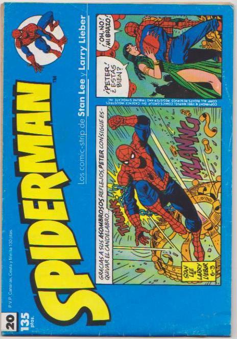 Spiderman (Las tiras de prensa). Planeta DeAgostini 1989. Nº 20