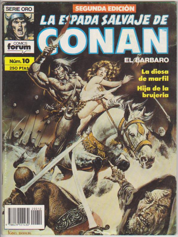 La Espada Salvaje de Conan. Forum 1989 (2ª Edición). Nº 10