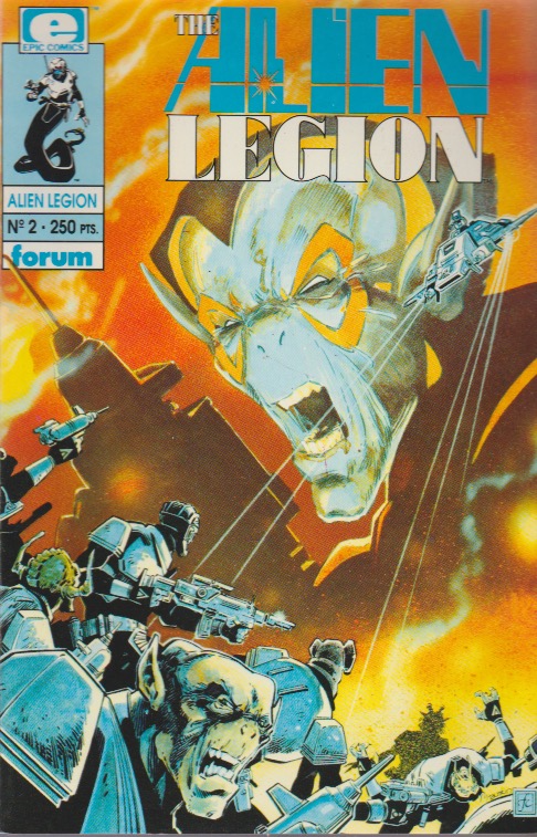 The Alien Legion. Forum 1991. Nº 2