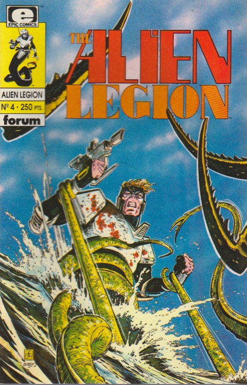 The Alien Legion. Forum 1991. Nº 4
