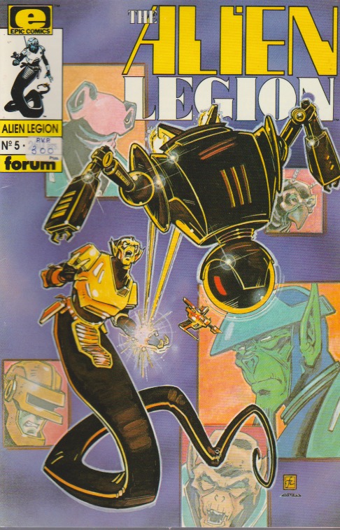 The Alien Legion. Forum 1991. Nº 5