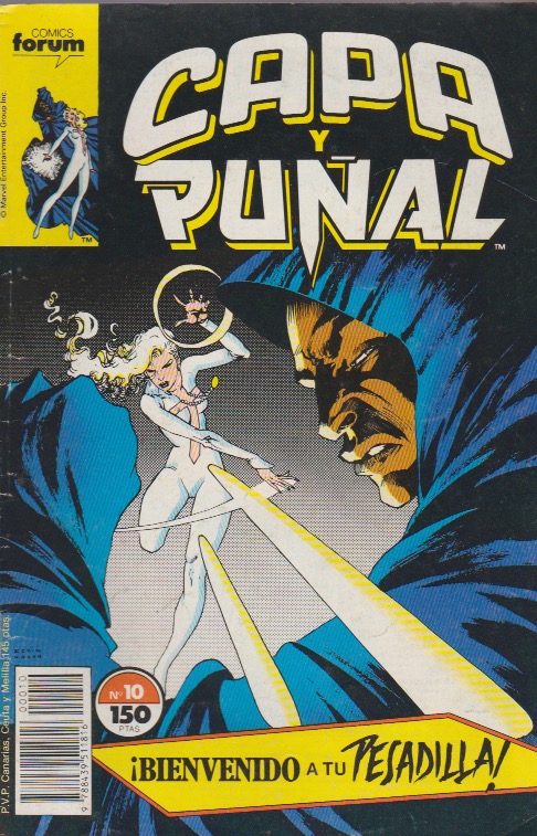 Capa y Puñal. Forum 1989. Nº 10