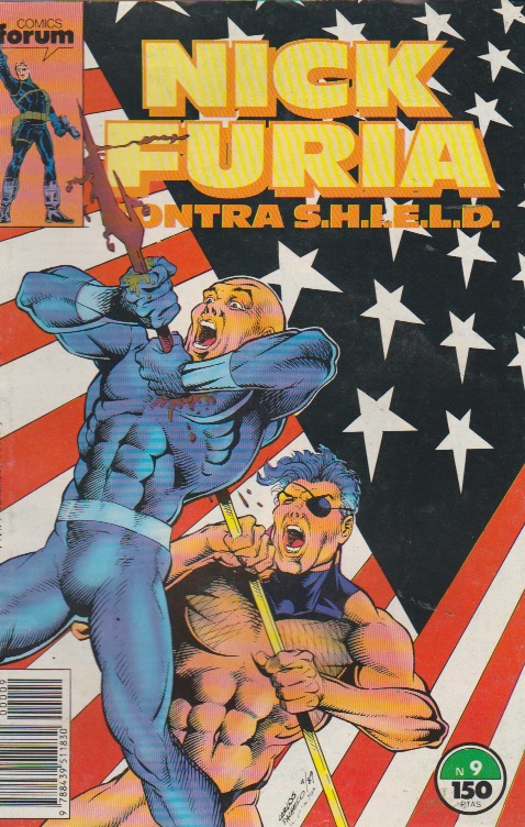 Nick Furia contra S.H.I.E.L.D. Forum 1989. Nº 9 (Último de la colección)
