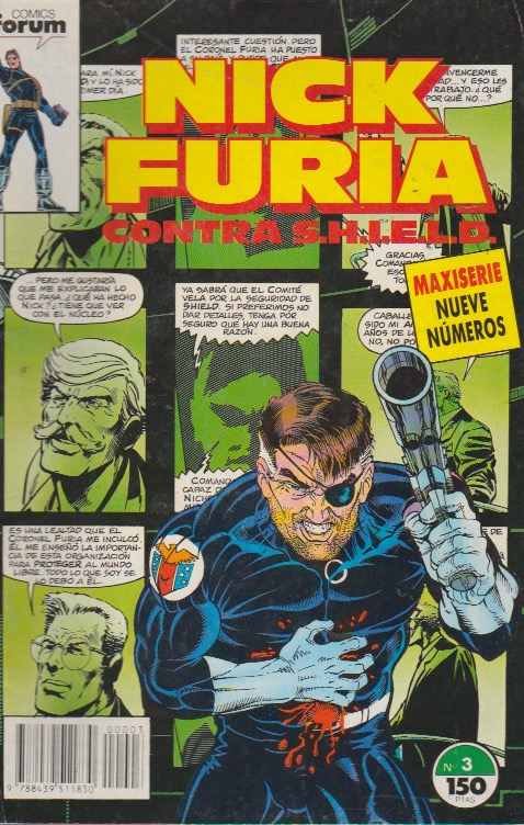 Nick Furia contra S.H.I.E.L.D. Forum 1989. Nº 3
