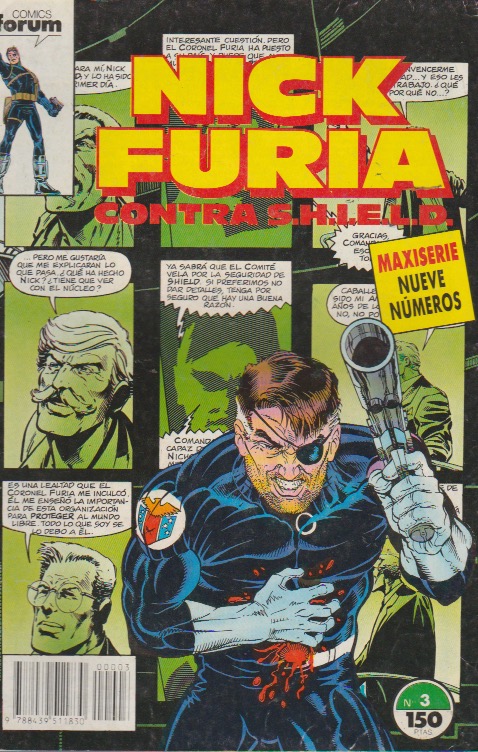 Nick Furia contra S.H.I.E.L.D. Forum 1989. Nº 3