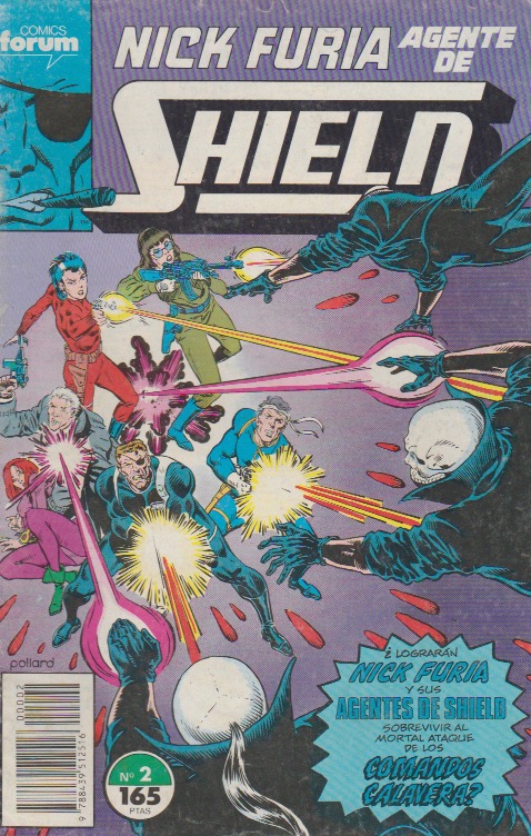 Nick Furia Agente de Shield. Forum 1990. Nº 2