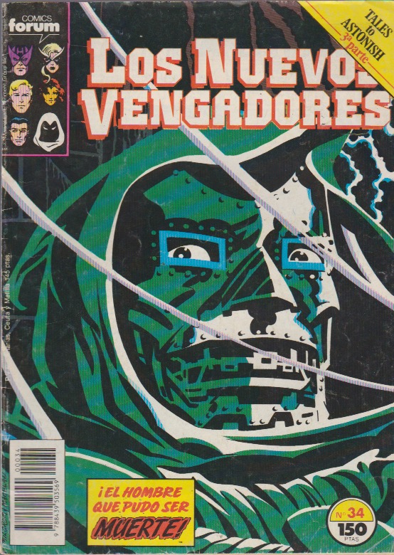 Los Nuevos Vengadores. Forum 1987. Nº 34