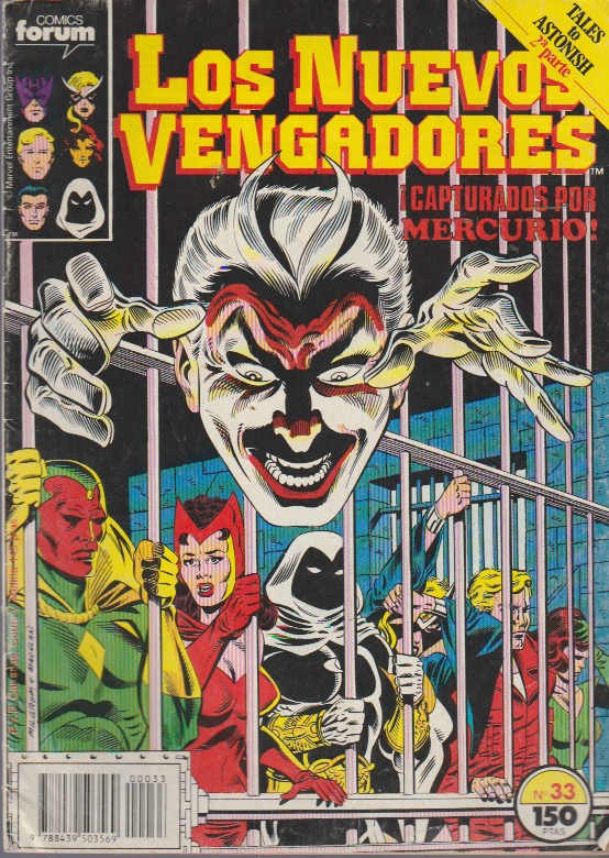 Los Nuevos Vengadores. Forum 1987. Nº 33