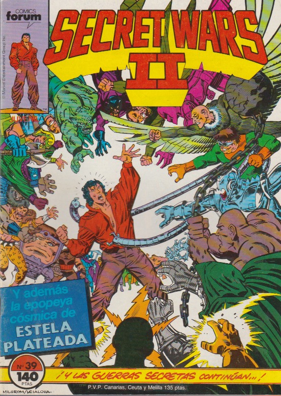 Secret Wars II. Forum 1985. Nº 39
