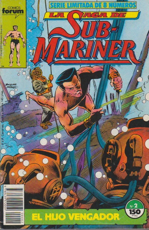 La Saga de Sub-Mariner (Namor). Forum 1989. Nº 2