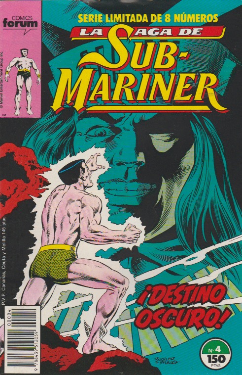 La Saga de Sub-Mariner (Namor). Forum 1989. Nº 4