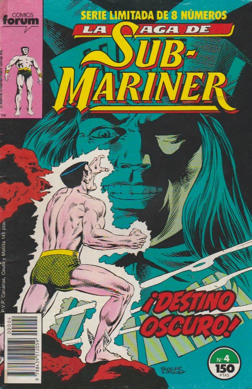 La Saga de Sub-Mariner (Namor). Forum 1989. Nº 4