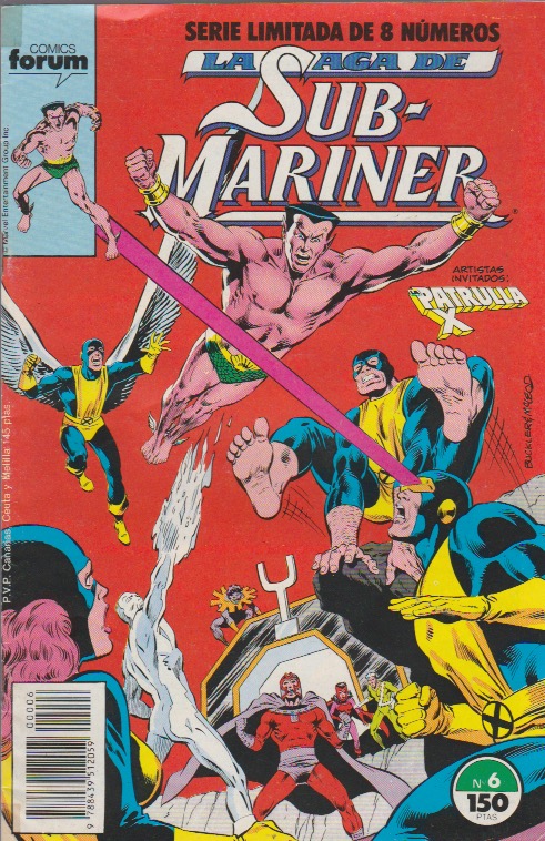 La Saga de Sub-Mariner (Namor). Forum 1989. Nº 6