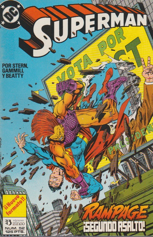 Superman. Zinco 1987. Nº 52