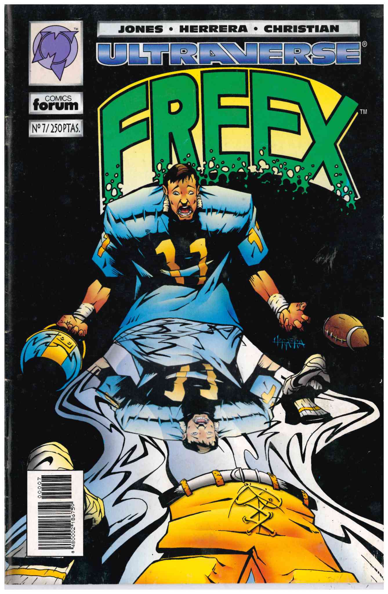 Freex. Ultraverse. Forum 1995. Nº 7