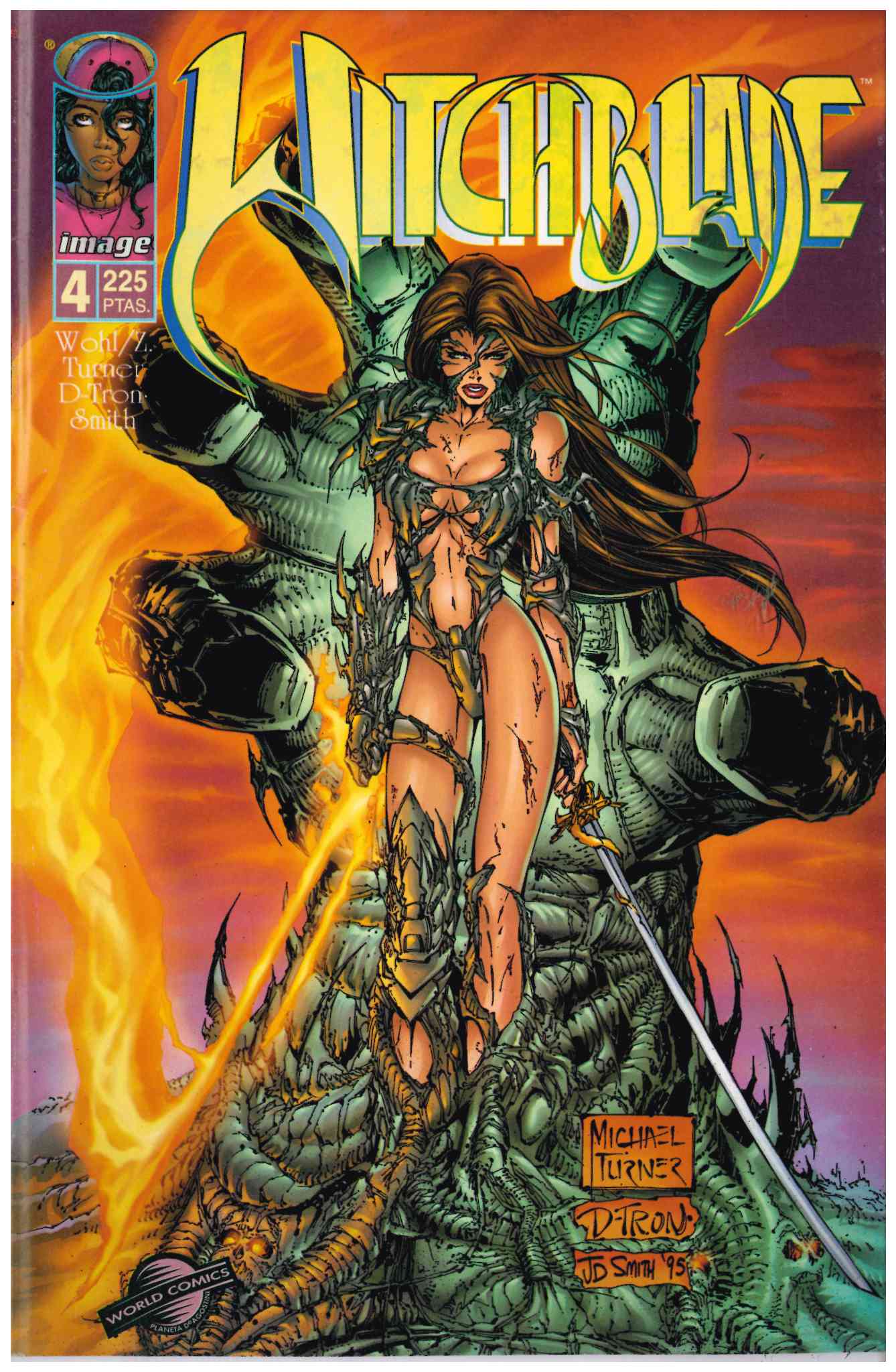 Witchblade. World Comics 1997. Nº 4