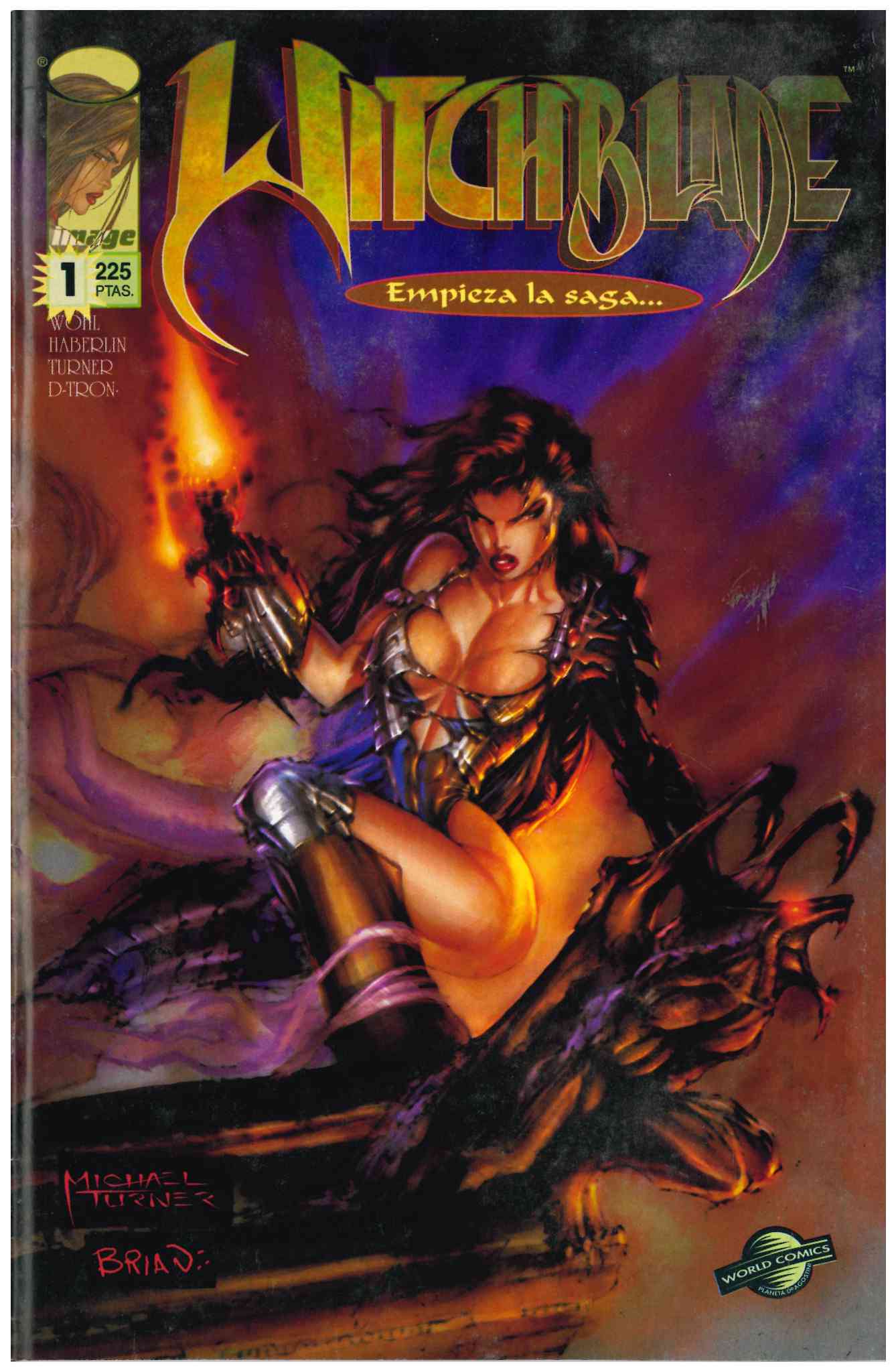 Witchblade. World Comics 1997. Nº 1