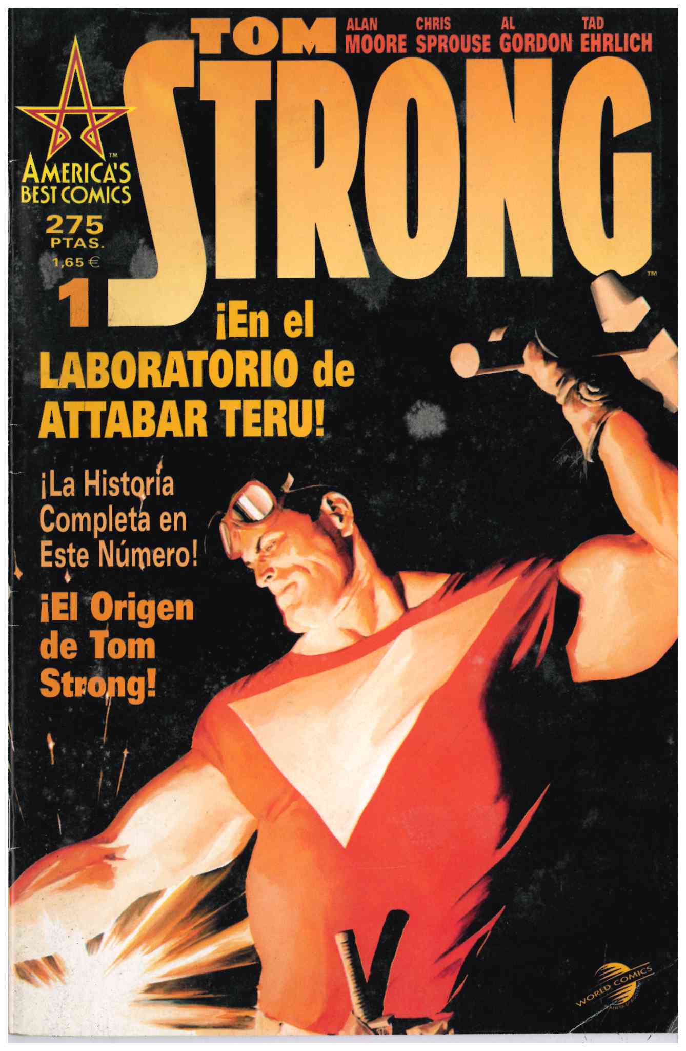 Tom Strong. World Comics 2000. Nº 1
