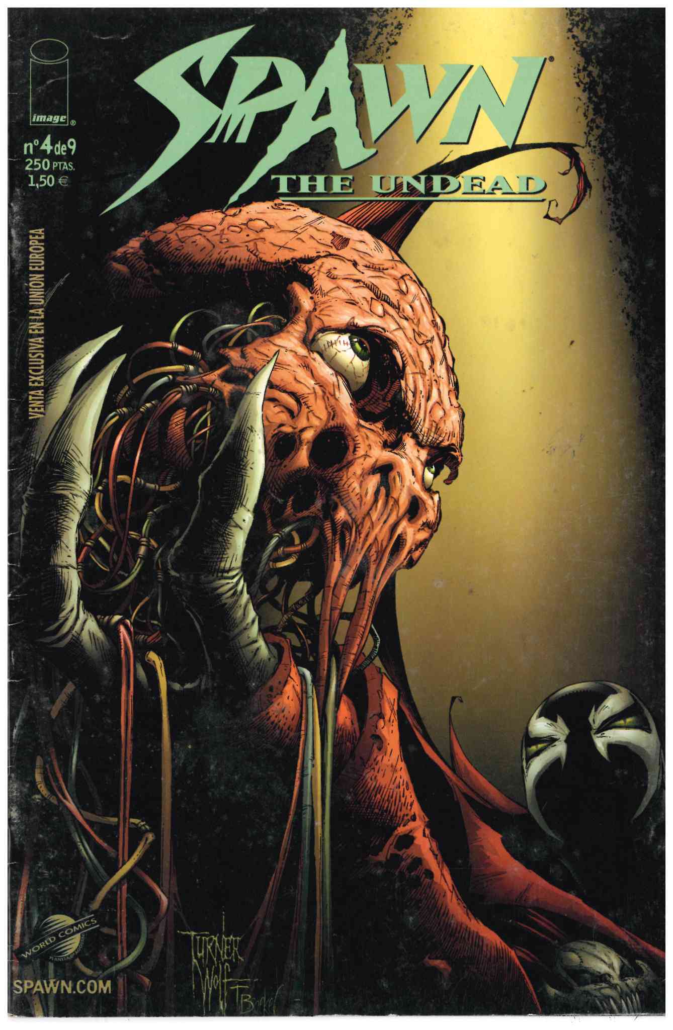 Spawn. The Undead. World Comics 2001. Nº 4