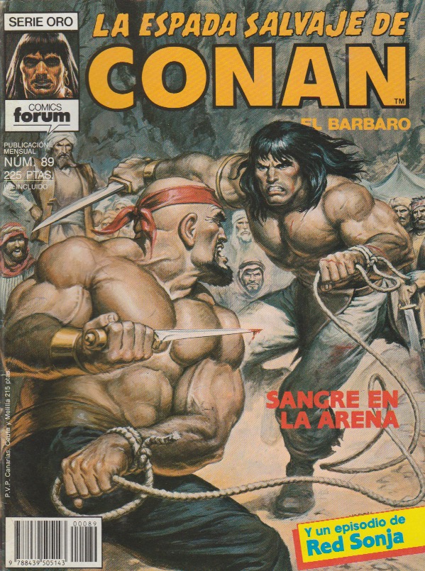 La Espada Salvaje de Conan. Forum 1982. Nº 89
