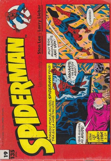 Spiderman (Las tiras de prensa). Planeta DeAgostini 1989. Nº 19