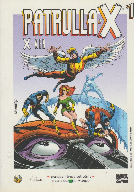 Grandes Héroes del Cómic. Planeta DeAgostini /El Mundo 2003. Nº 8 (Patrulla-X /X-Men 1)