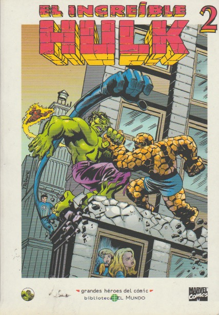 Grandes Héroes del Cómic. Planeta DeAgostini /El Mundo 2003. Nº 15 (El Increíble Hulk 2)