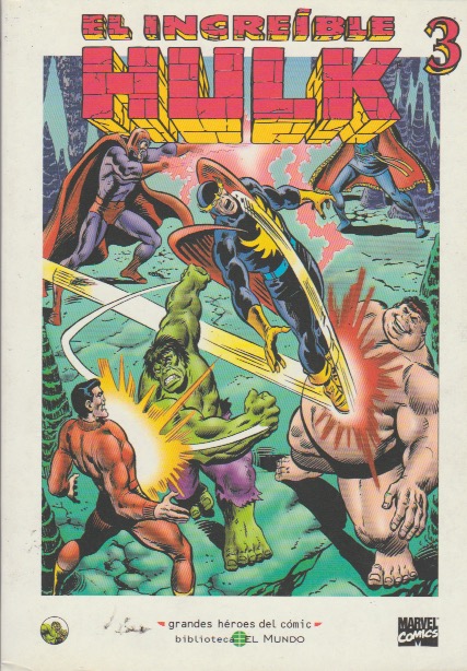 Grandes Héroes del Cómic. Planeta DeAgostini /El Mundo 2003. Nº 16 (El Increíble Hulk 3)