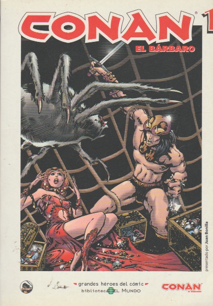 Grandes Héroes del Cómic. Planeta DeAgostini /El Mundo 2003. Nº 23 (Conan El Bárbaro 1)