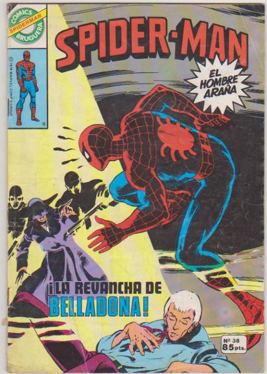 Spiderman. Bruguera 1980. Nº 38