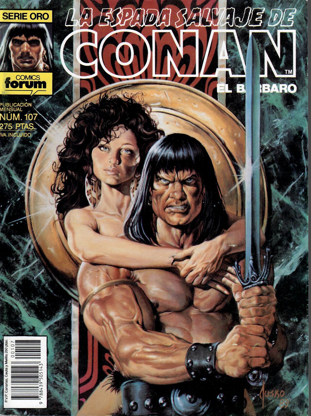 La Espada Salvaje de Conan. Forum 1982. Nº 107