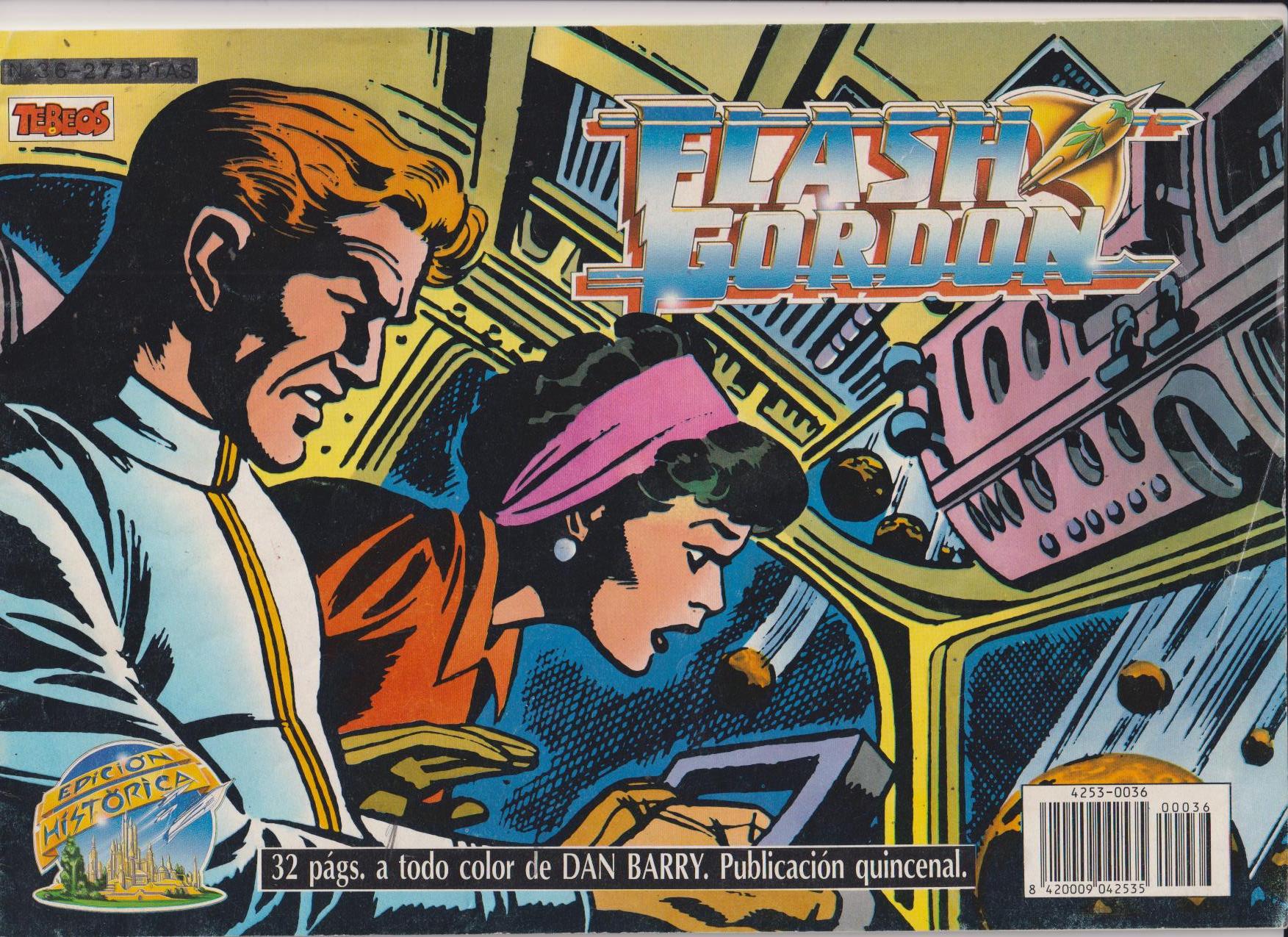 Flash Gordon Histórica nº 36. Ediciones B