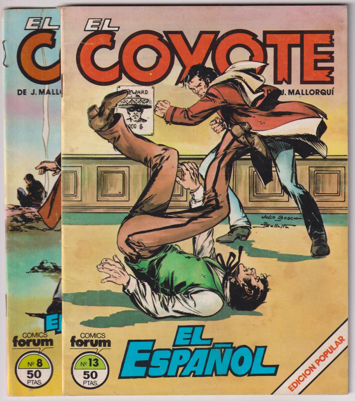 El Coyote. Lote de 2 ejemplares nº 8 y 13. Forum
