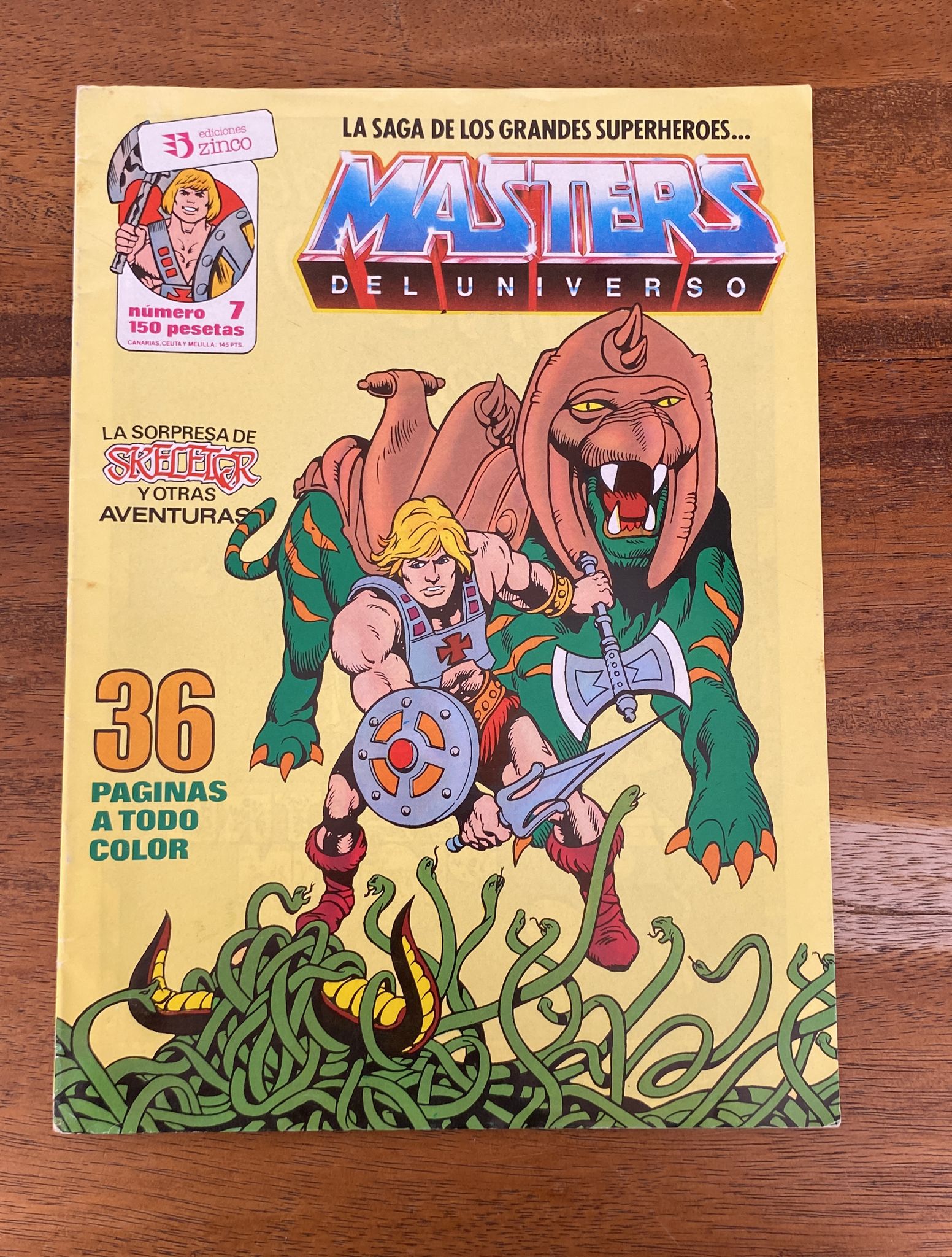 Masters del Universo nº 7. Zinco