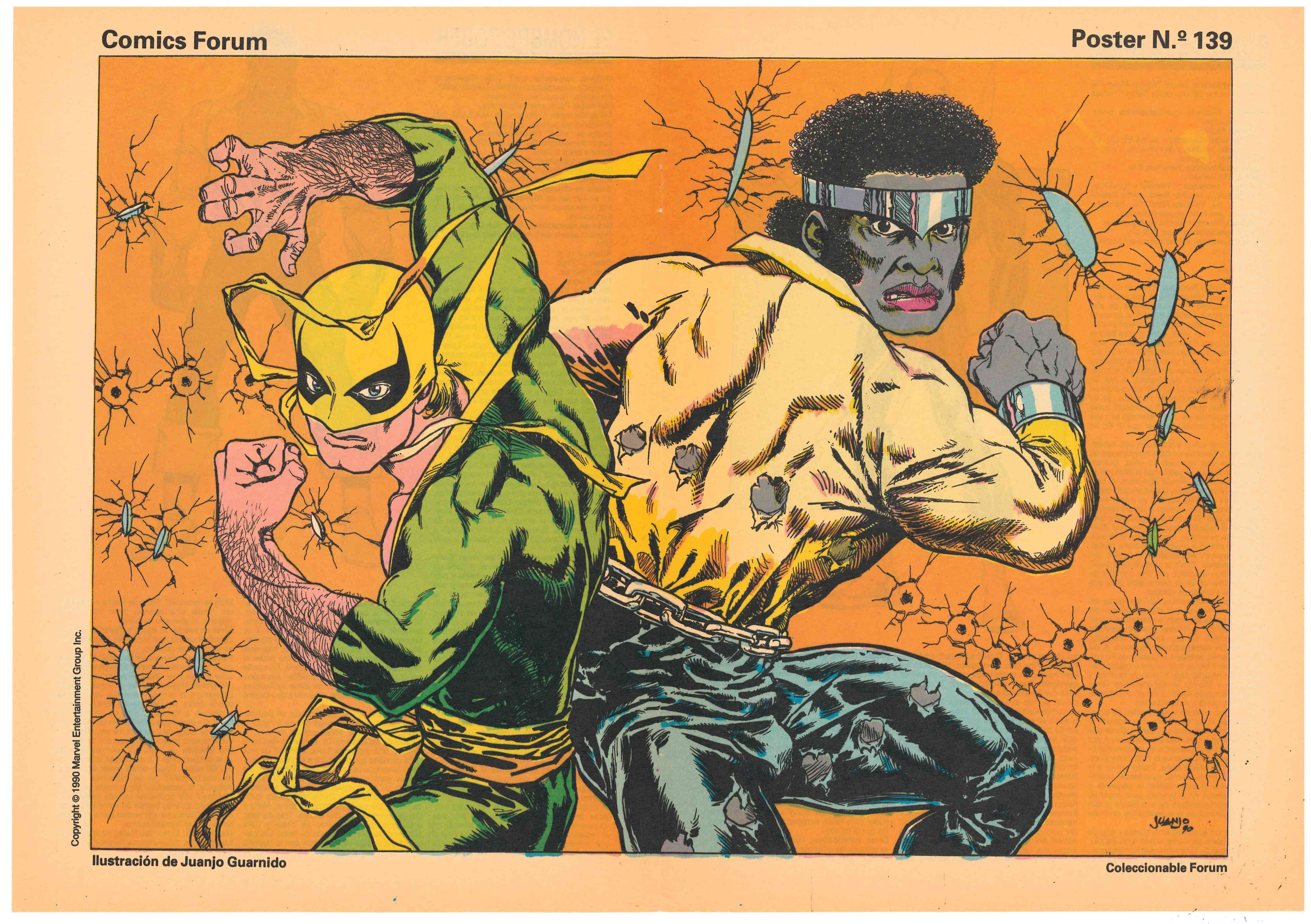 Póster nº 139. Coleccionable Forum. Ilustración de Juanjo Guarnido