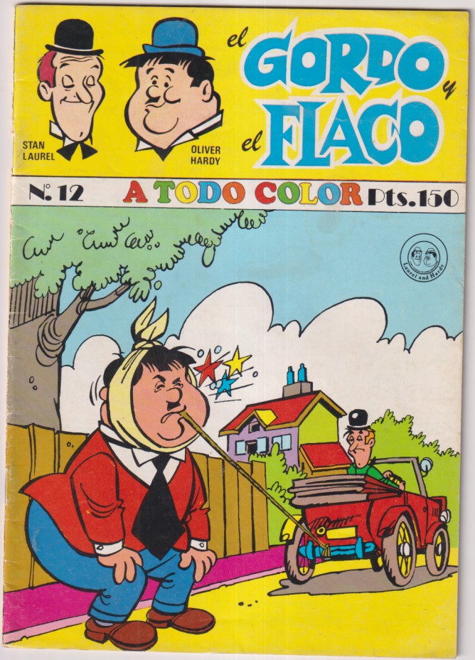 El Gordo y el Flaco nº 12. Editorial New Comic. 1980