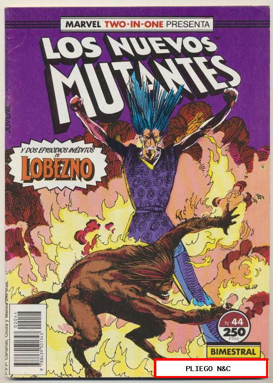 Los Nuevos Mutantes. Forum 1986. Nº 44