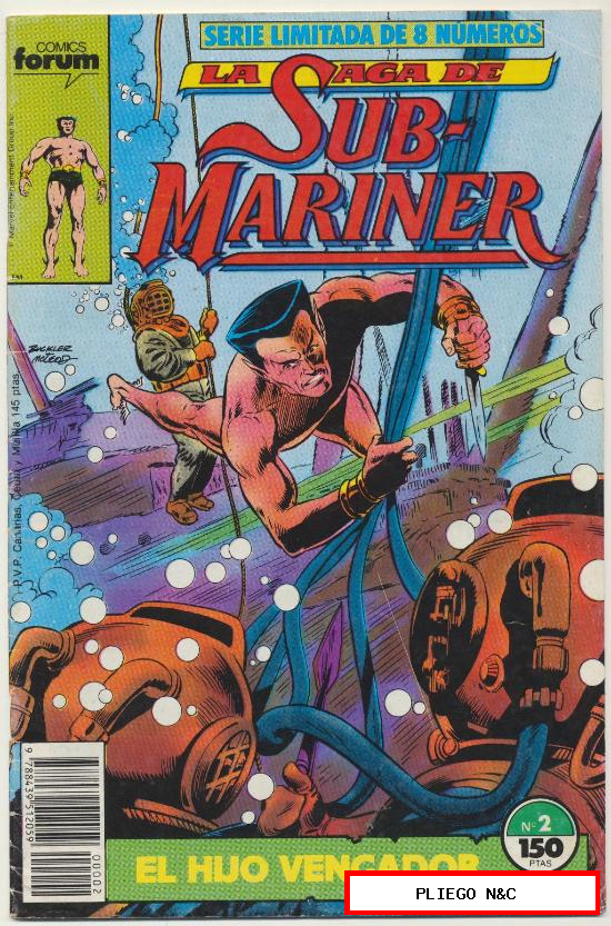 La Saga de Sub-Mariner (Namor) Forum 1989. Nº 2
