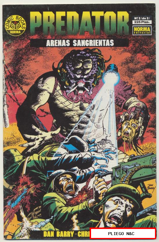 Predator. Arenas sangrientas. Norma 1993. Nº 2