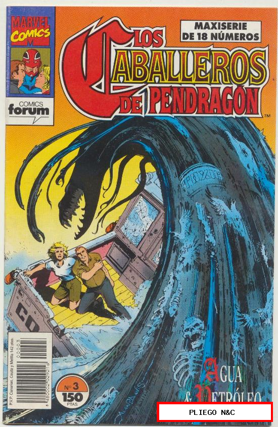 Los Caballeros de Pendragon. Forum 1992. Nº 3