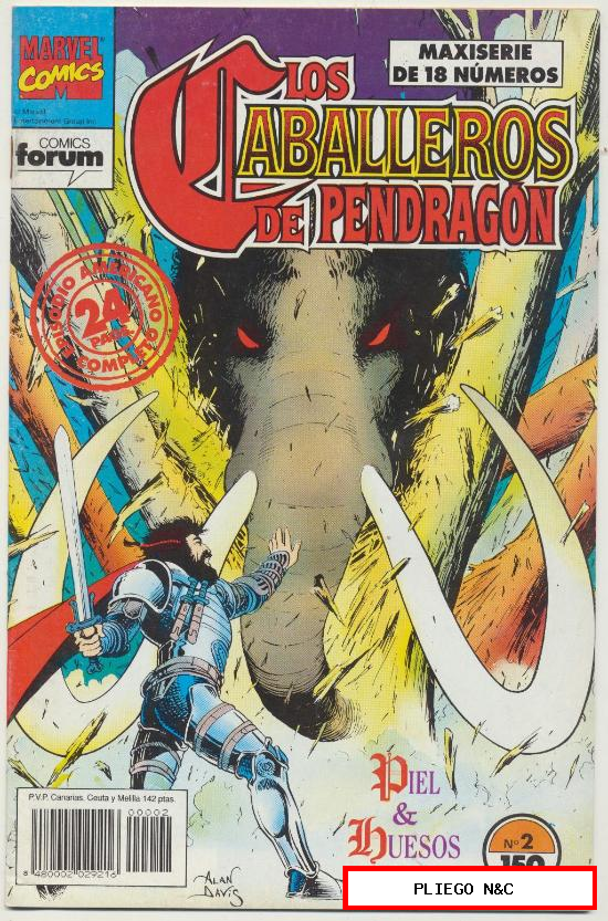 Los Caballeros de Pendragon. Forum 1992. Nº 2