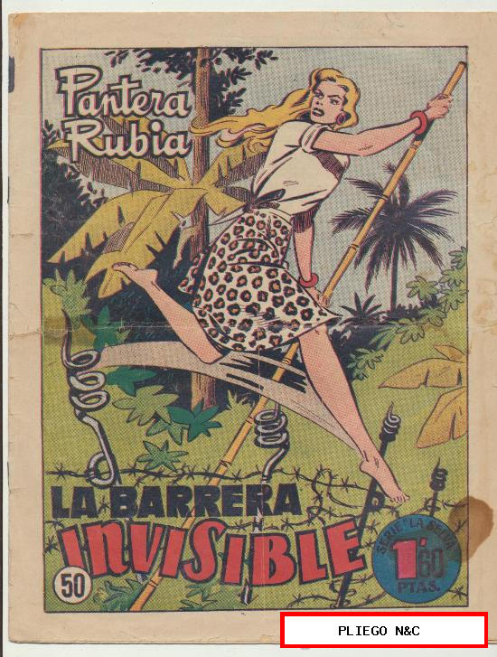 Pantera Rubia nº 50. Hispano Americana 1949