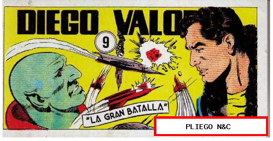 Diego Valor Tomo 9. Incluye 6 ejemplares del 49 al 54