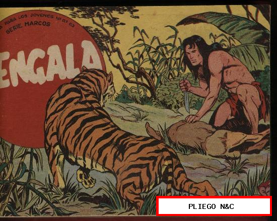 Bengala. Maga 1959. Completa (54 ejemplares) encuadernada