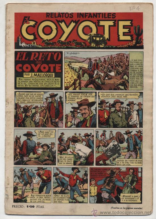 El Coyote nº 4. Editorial Clíper 1947
