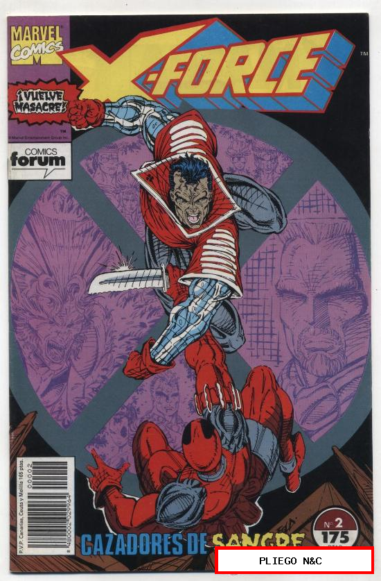 X-Force. Forum 1992. Nº 2