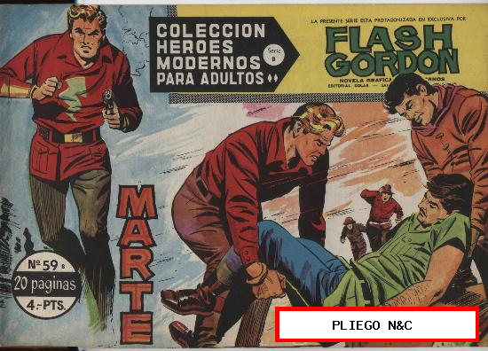 Flash Gordon. Serie B. nº 59. Dolar