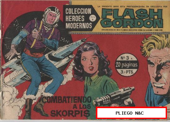 Flash Gordon. Serie B. nº 3. Dolar
